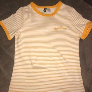 Yellow Striped Shirt